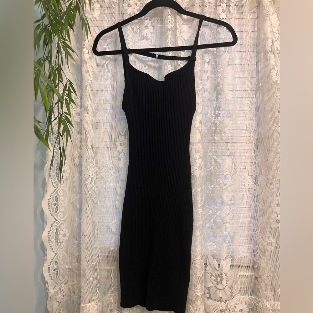Women’s LuLus bodycon black dress